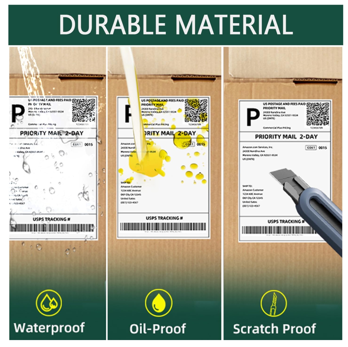 Miniatura 3 de Rollo Etiqueta Adhesiva 100x150mmx 350un
